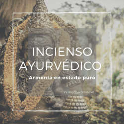 Incienso Ayurvédico