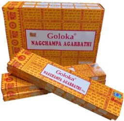 goloka nagchampa agarbathi pack 12 cajas foto2
